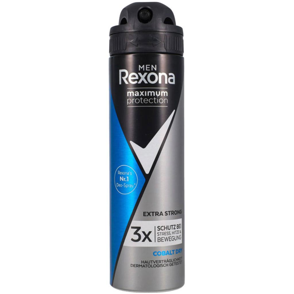 m1 اسپری دئودورانت مردانه رکسونا Rexona Men مدل Cobalt Dry – حجم 150 میلیلیتر - تصویر 1