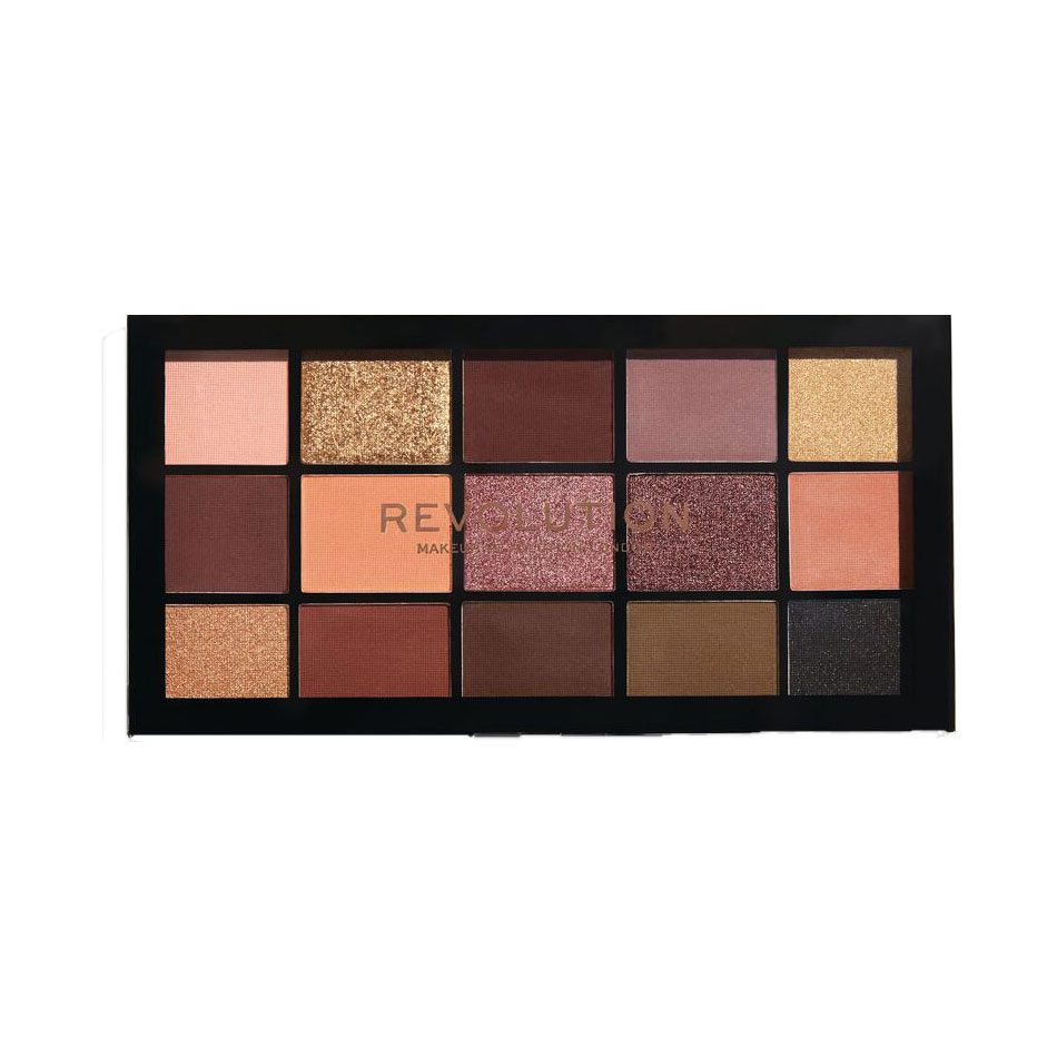 IMG_1843 پالت سایه چشم رولوشن ۱۵ رنگ | Makeup Revolution London Eyeshadow Palette - تصویر 1