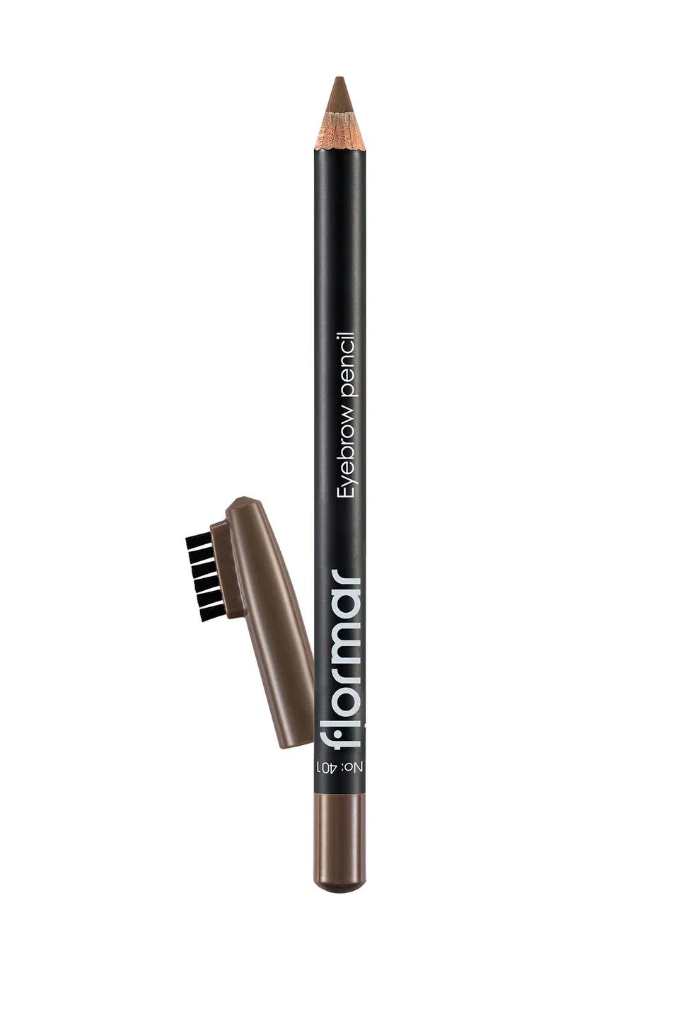 IMG_1891 مداد ابرو فلورمار شماره 401 (رنگ بژ) – Flormar Eyebrow Pencil - تصویر 1