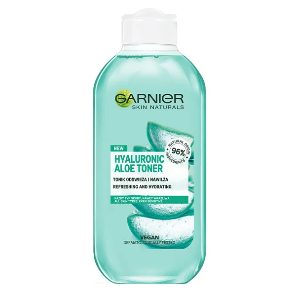 IMG_1987 تونر صورت گارنیر مدل Aloe Refreshing مناسب پوست نرمال تا مختلط - تصویر 1
