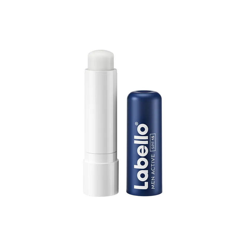 Labello-24h-Moisture-Lip-Balm-Men-Active-4.8g-garnimarket.ir_ بالم لب مردانه Labello Men Active - تصویر 1